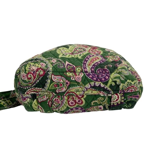 Vera Bradley Retired Pattern Chelsea Multicolor Green Pure Cotton Backpack USA - Picture 4 of 11